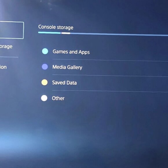 PS5 Digital Edition 825GB White Console, Controller, Stand, 4TB WD HD, Headset - Picture 6 of 13